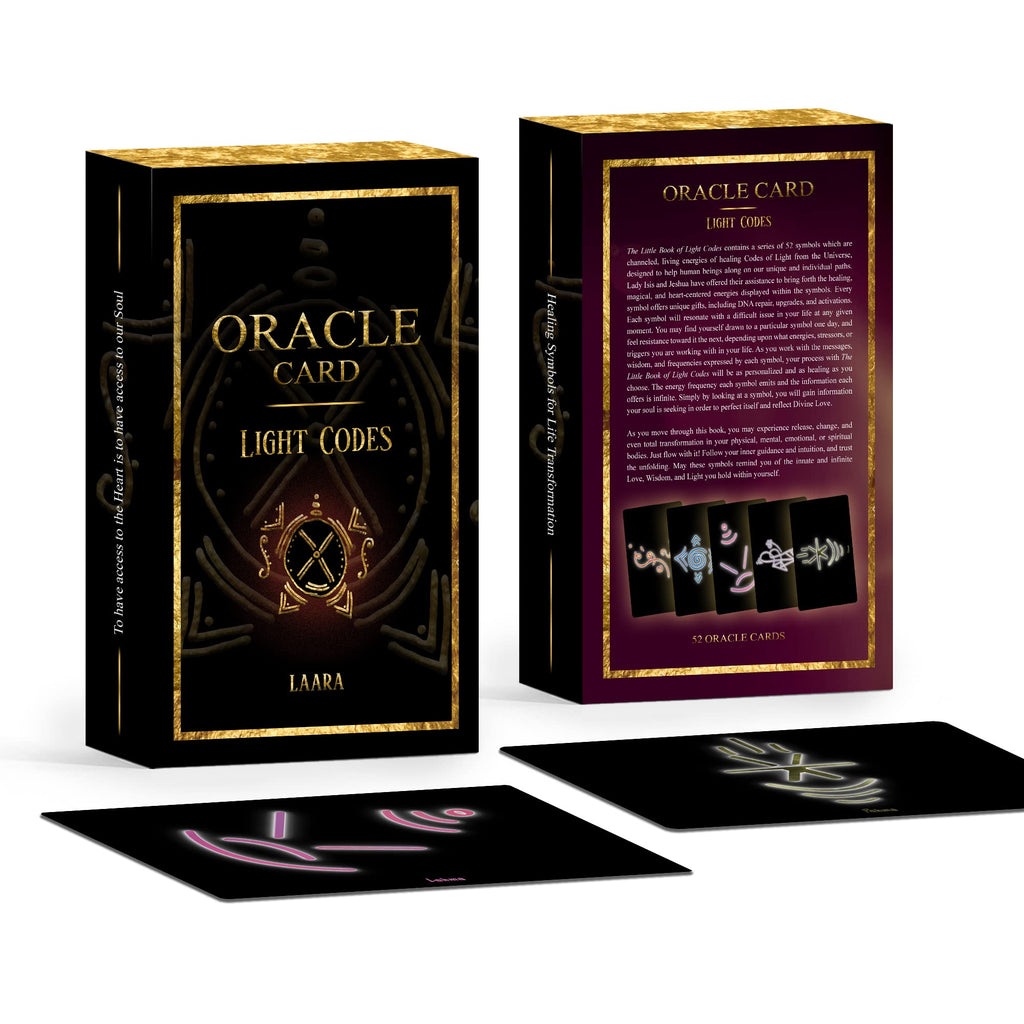 The Little Book of Light Codes Oracle Cards 2nd Edition